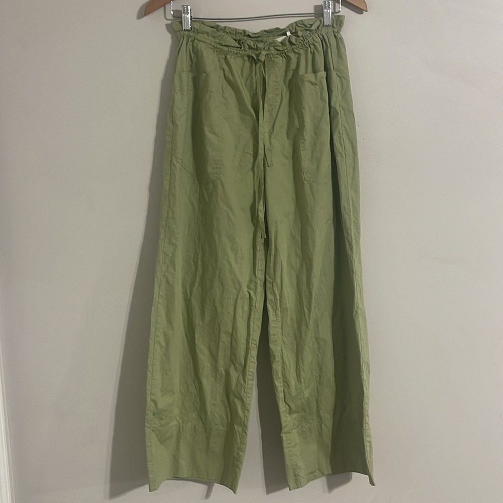Richer Poorer sage green drawstring pants Small